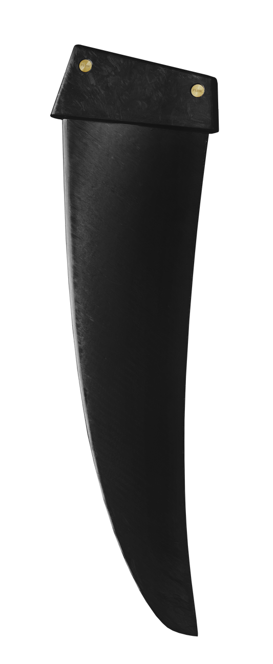 Free race carbon windsurf fin unidirectional layup